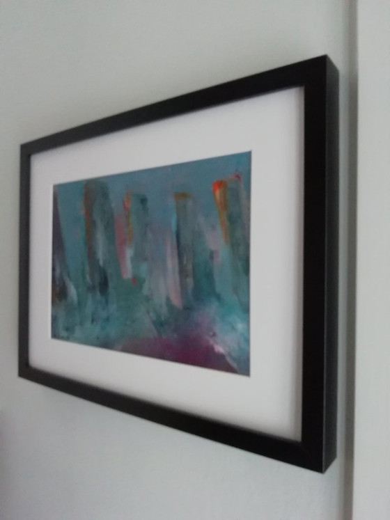 Pali in Riva al Mare Astratto – Rob Jacobs, Dipinti e disegni, Tela (photo 9 of 10)