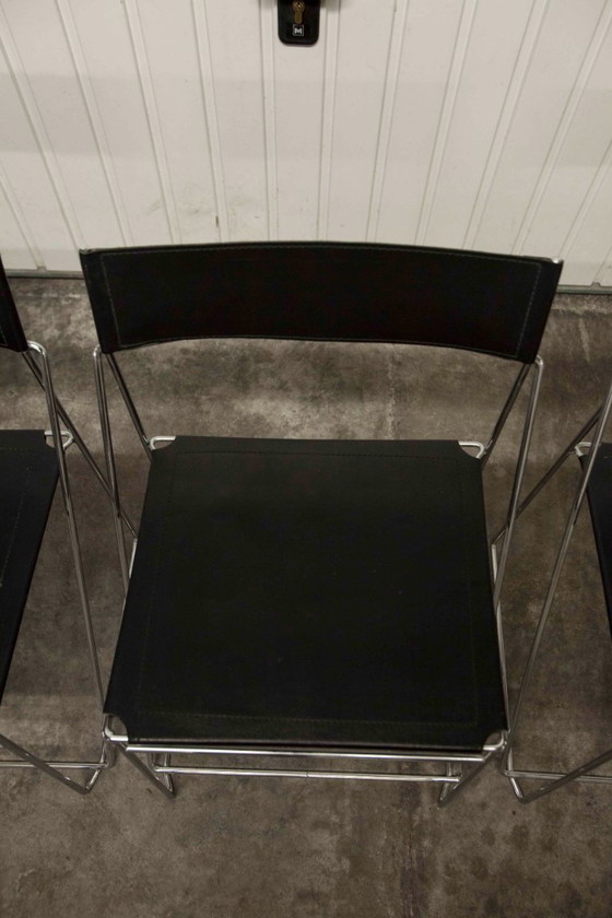 Image 1 of Minimalistischer X-Line-Stuhl von Niels Jordan Haugesen