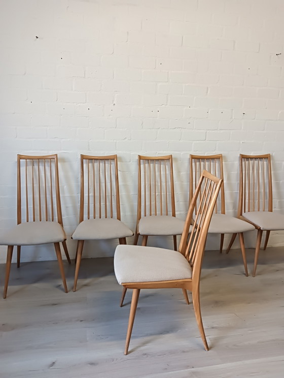 Image 1 of 6 chaises design vintage