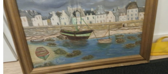 Image 1 of LARGE SIGNED PAINTING
