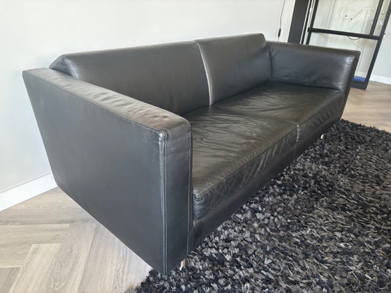 Image 1 of Magnifique canapé Minotti noir (modèle Copenhague)