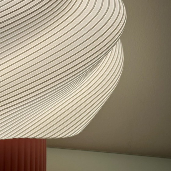 Image 1 of Magda Sculptural Lamp | Pink & White