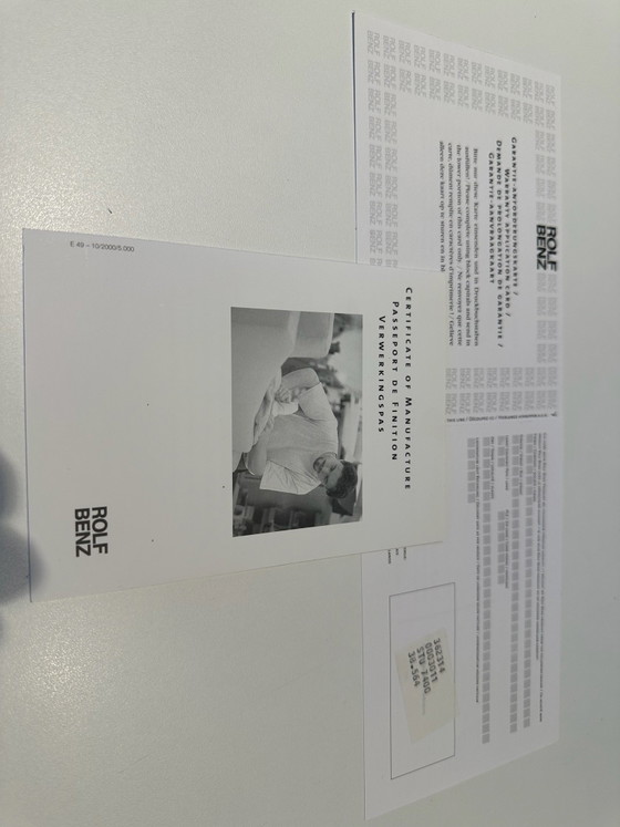 Rolf Benz set di 8 sedie di design – Sedie da pranzo, Pelle, Alluminio (photo 7 of 7)
