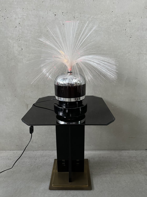 Image 1 of Lampe vintage en fibre de verre multicolore - années 1970