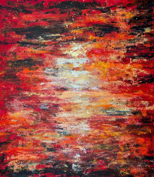 Jovan Srijemac (1962) - L'Ombre du soleil – schilderijen tekeningen, Canvas (photo 2 of 14)