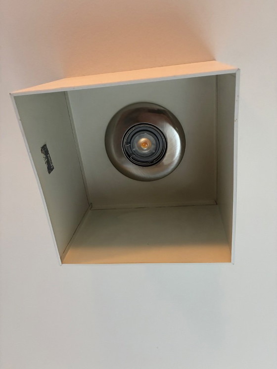 Image 1 of Philips LSG 218 1970s ceiling lamp.