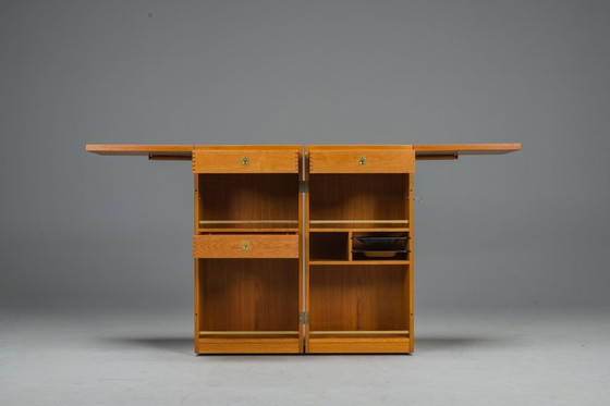 Image 1 of  Bar del capitano in teak danese di Reno Wahl Iversen per Dyrlund, 1960