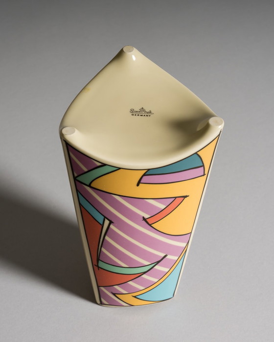 Image 1 of Dorothy Hafner for Rosenthal, “Flash” Vase Duo, Germany, 1980s