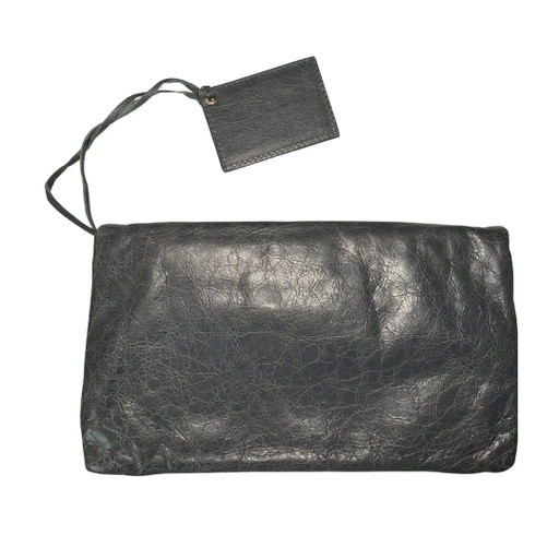 Balenciaga leren clutch