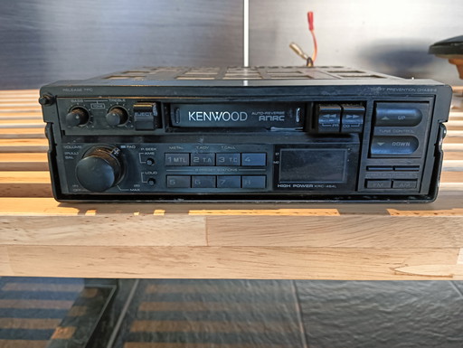 Kenwood Autoradio Vintage avec 2x Box