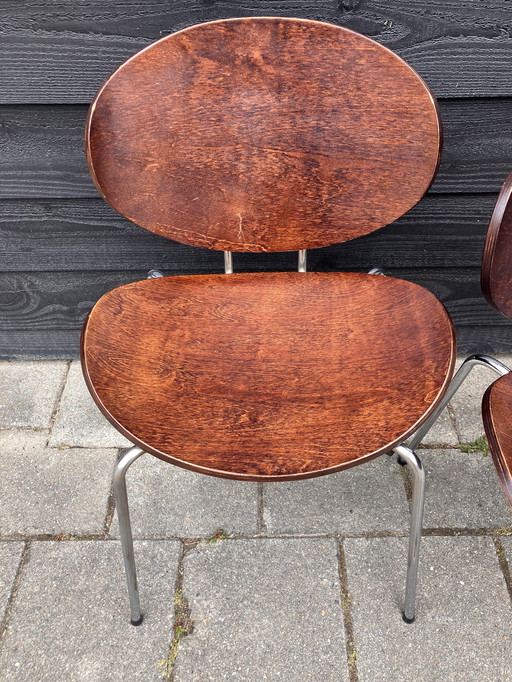 4x Kurvenstuhl Carsten Buhl