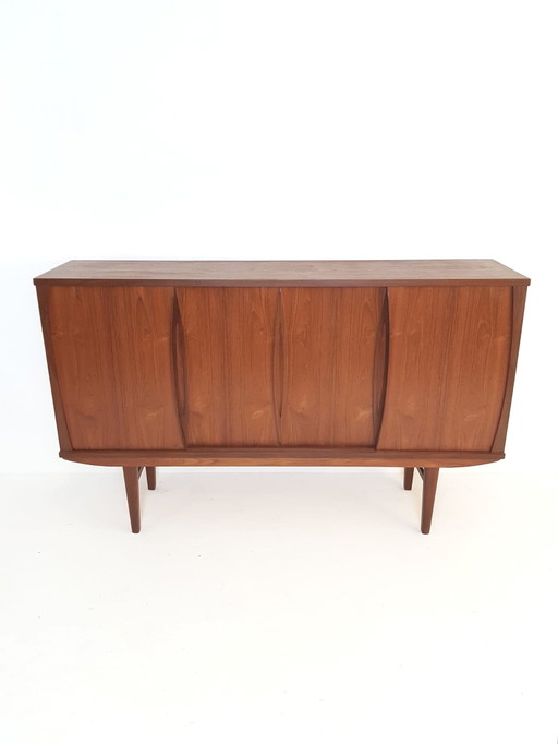 Meuble haut vintage danois | Armoire murale | Meuble mural en teck – buffetkasten, Wood (photo 2 of 15)