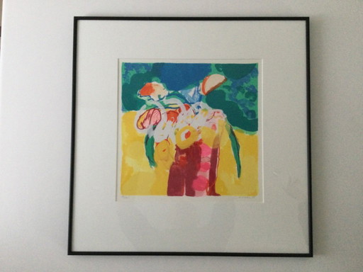 Sérigraphie de Henk Vessem '28 "Variation des couleurs" 72/125