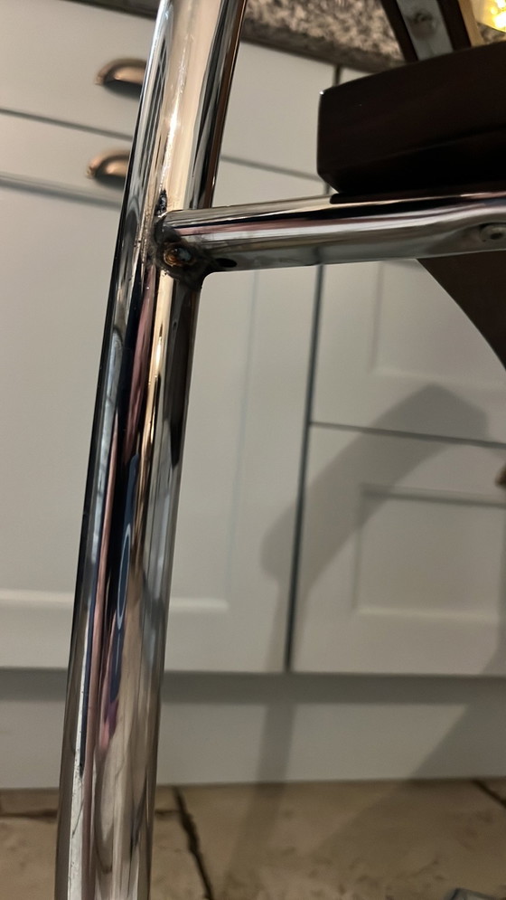 Image 1 of 4 chaises traîneaux design