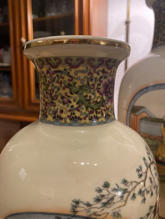 Image 1 of Chinese vaas naar de grote vaas