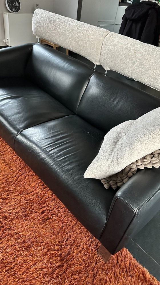 Image 1 of 2 leather Leolux Patachou sofas