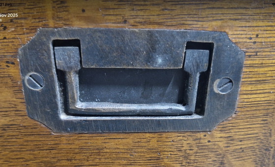 Image 1 of Salontafel Eichholtz Military English Oak