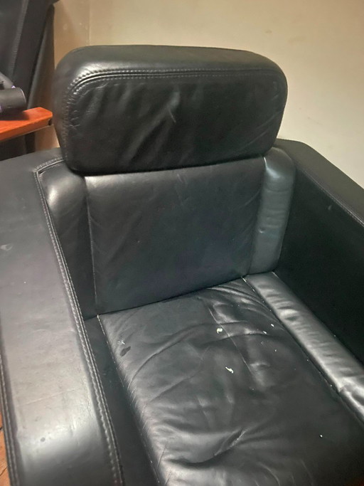 Giroflex 21 Sessel – verstelbare relaxstoel, Leather