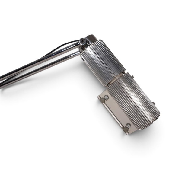 Swisslamps International Haloprofil Vloerlamp van Viktor Frauenknecht, 1970 – Vloerlampen, Chrome, Aluminium (photo 6 of 20)