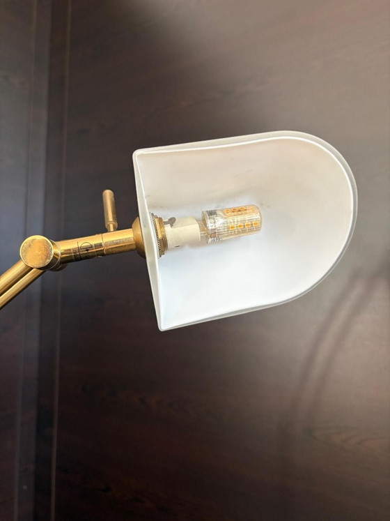 Vintage brass desk lamp by Bankamp Leuchten - Germany 1970s, Table lamps, Gold (photo 7 of 10)
