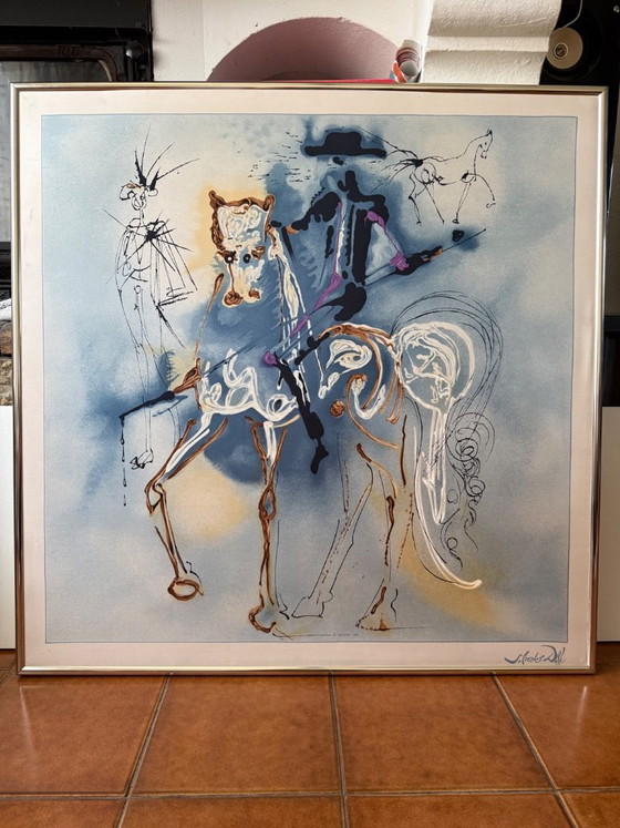 Image 1 of TABLEAUX SALVADOR DALI 90x90