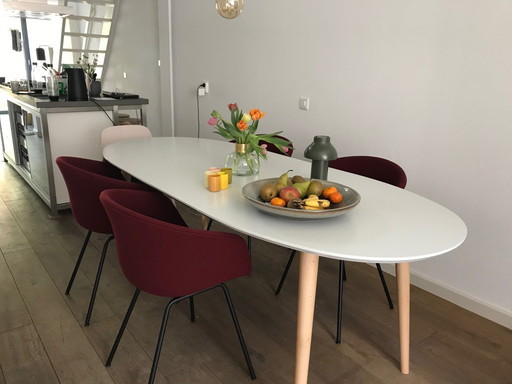 Tavolo ovale allungabile (140 - 220 cm) - Kave Oqui