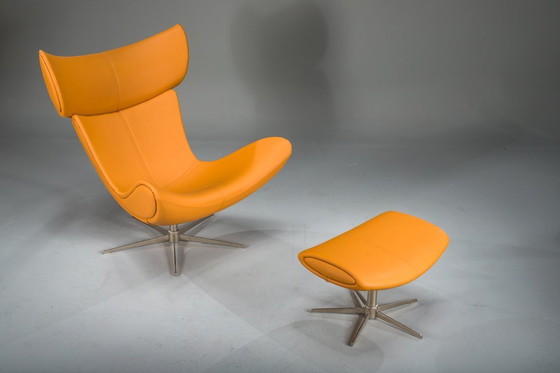 Image 1 of Set of Imola Lounge Chair and Ottoman attributed to Henrik Pedersen for BoConcept, 2000s