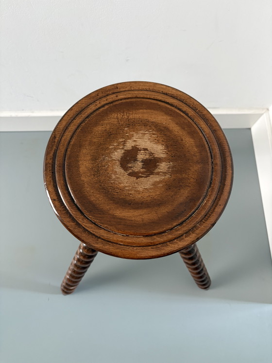 Image 1 of Sgabello Bobbin francese vintage