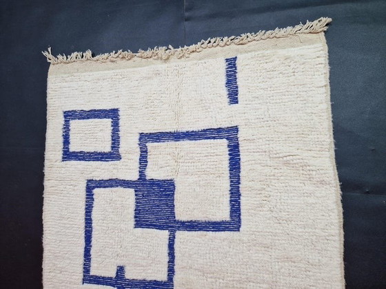 Alfombra bereber tradicional hecha a mano en pura lana, tamaño 1,5/2,5 m. – Ahrend, Wool (photo 2 of 8)