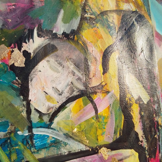 Image 1 of Acrylic painting #Trinity 80x80cm
