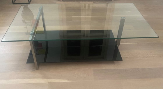 Image 1 of Table basse en verre
