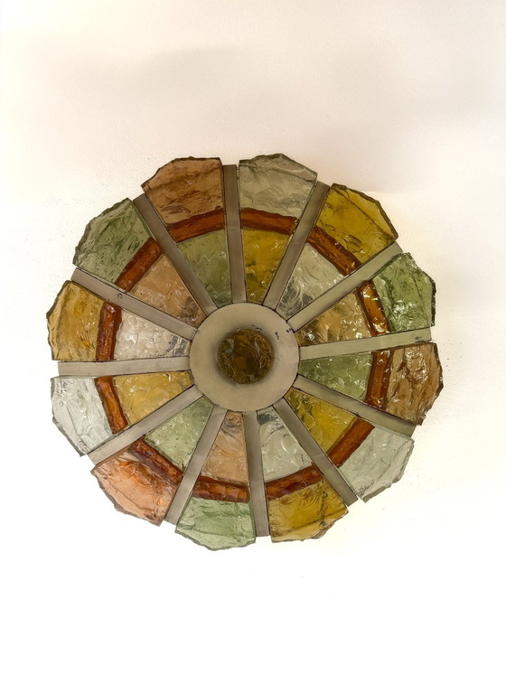 Image 1 of Lampe aus Muranoglas in sommerlichen Farbtönen