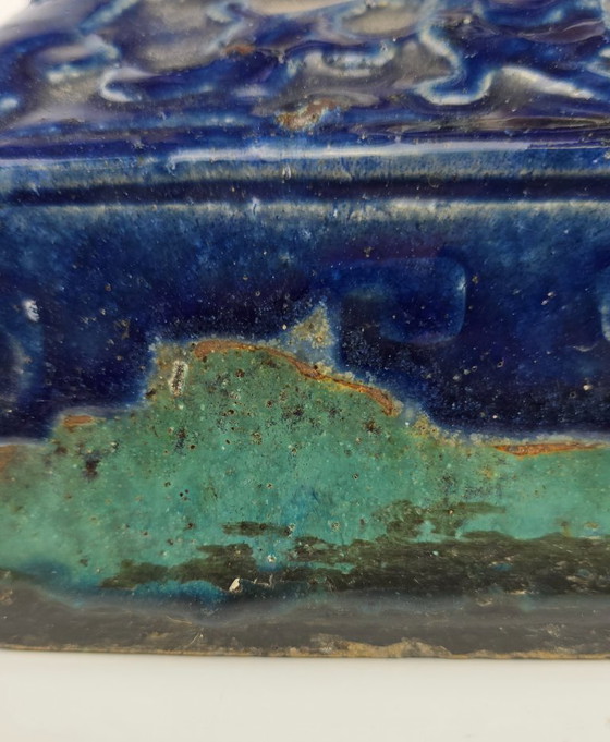 Image 1 of Columna china shiwan, antigüedades chinas, mesa auxiliar