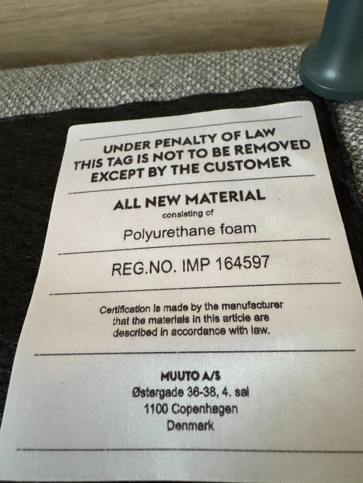 Poltrona Muuto Oslo nuova mai usata