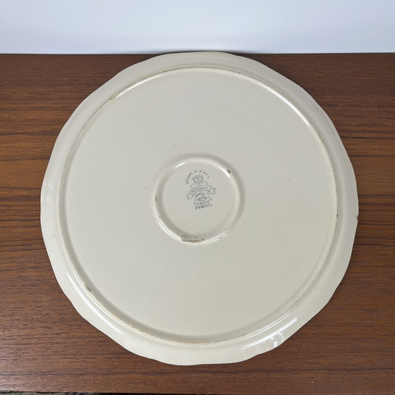 Image 1 of Longwy-Kuchenform, Modell "Romance", Anfang 20. Jahrhundert