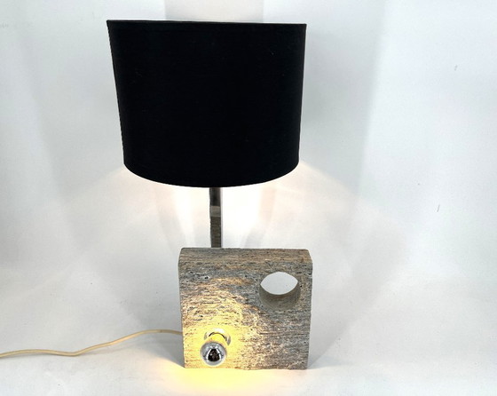 Image 1 of Post modern Stone table lamp, 1970s
