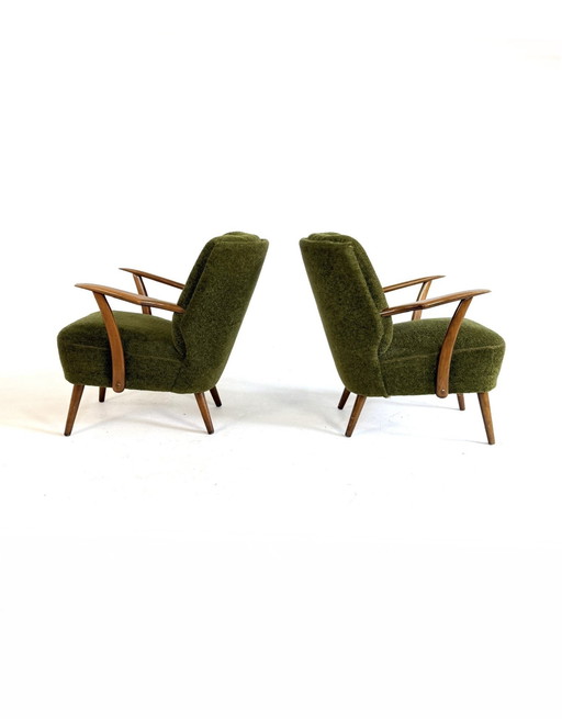 2x vintage cocktailfauteuil '60