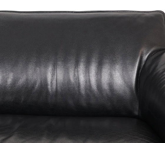 Image 1 of Divano Leolux Mayon in pelle nera da 2,5 posti