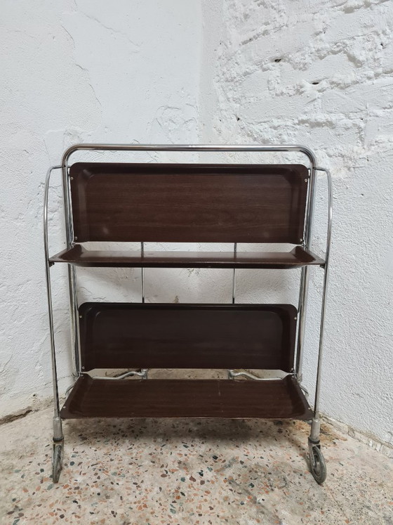 Image 1 of Vintage serveerwagen DINETTE jaren 50/60