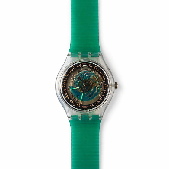 Image 1 of Swatch Automatic SAK102 "Time to Move" - ​​Edizione Speciale Vertice della Terra '92