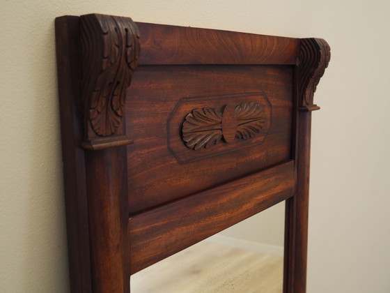 Image 1 of Miroir dans un cadre en bois, design danois, années 1970, production : Danemark