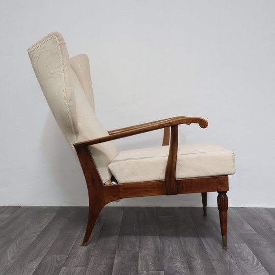 Image 1 of Renzo Franchi Camerani Recliner Sessel Mod. Camea 1950 Design Mitte des Jahrhunderts