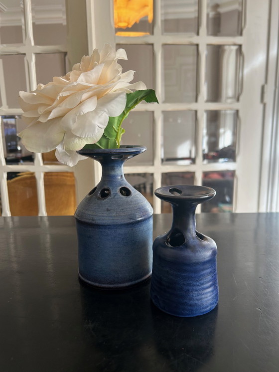 Image 1 of Two Ceramic Vases from Salins