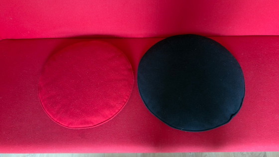 Divano di design Topform – Rosso, 3 posti – Design olandese senza tempo – Divani 3 posti, Textile (photo 11 of 12)