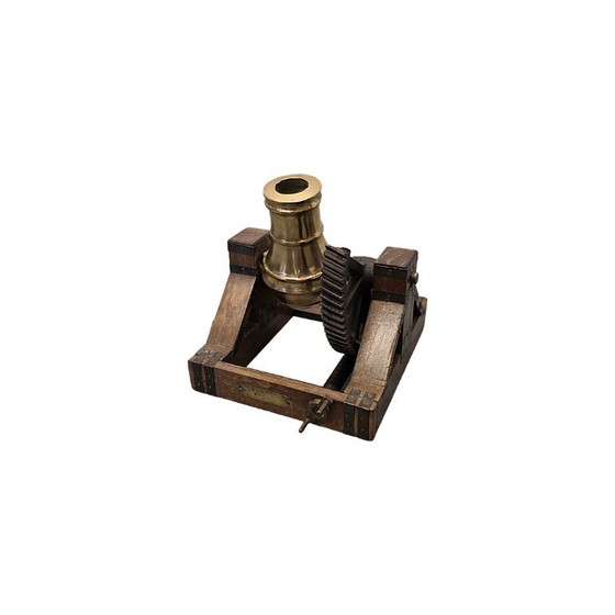 Vintage model of the Bombarda Leonardo Da Vinci, 70s/80s – Decorative Objects, Brass, Wood (photo 2 of 6)