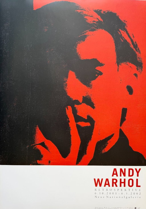 Andy Warhol (1928-1987), Autorretrato, 1967, Copyright 2001 The Andy Warhol Foundation for the Visual Arts, Inc, Impreso en