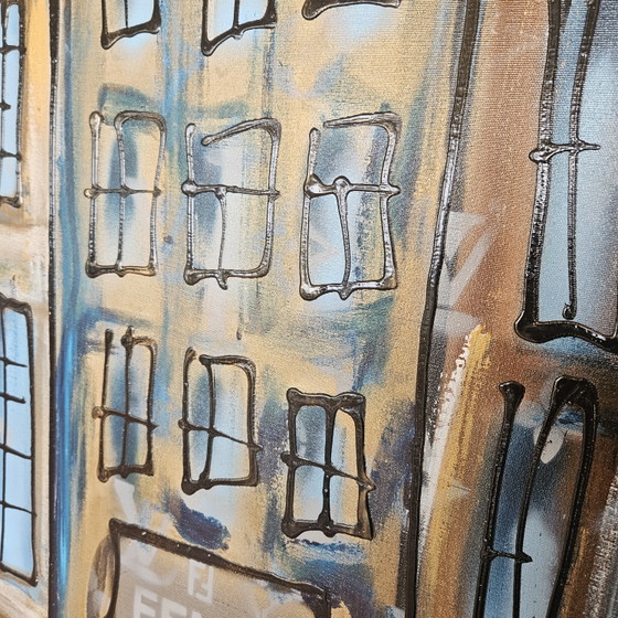 Rick Triest Glamour Amsterdam – Paintings & Drawings, Gold, Canvas (photo 10 of 15)