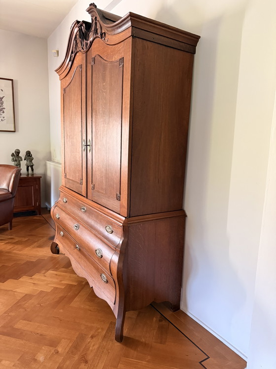 Cabinet ventral antique – Meubles de rangement, Wood, Brass (photo 3 of 5)