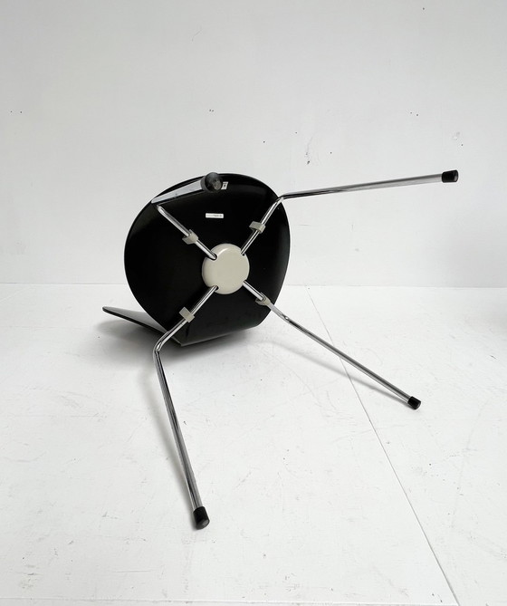 Image 1 of Set Van 2 Model 3107 Stoelen Van Arne Jacobsen Voor Fritz Hansen, 1990’s
