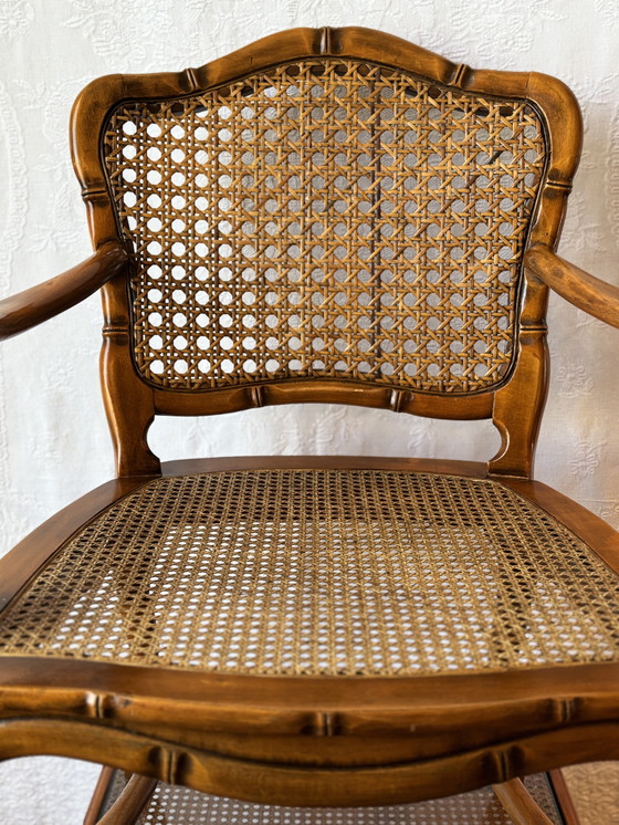 Image 1 of Giorgetti, Chinees Chippendale Faux Bamboo, +/- 1960